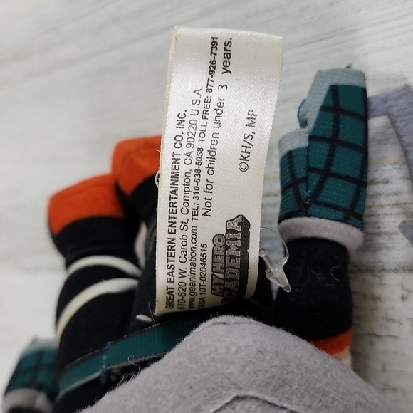 My Hero Academia Katsuki Bakugo plush character 8" with hanger on head - Picture 4 of 7